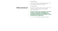 Desktop Screenshot of ket.mond.at